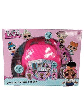 LOL Surprise! Ultimate Stylin' Studio Carrying Case Stickers 400+ Pieces NEW